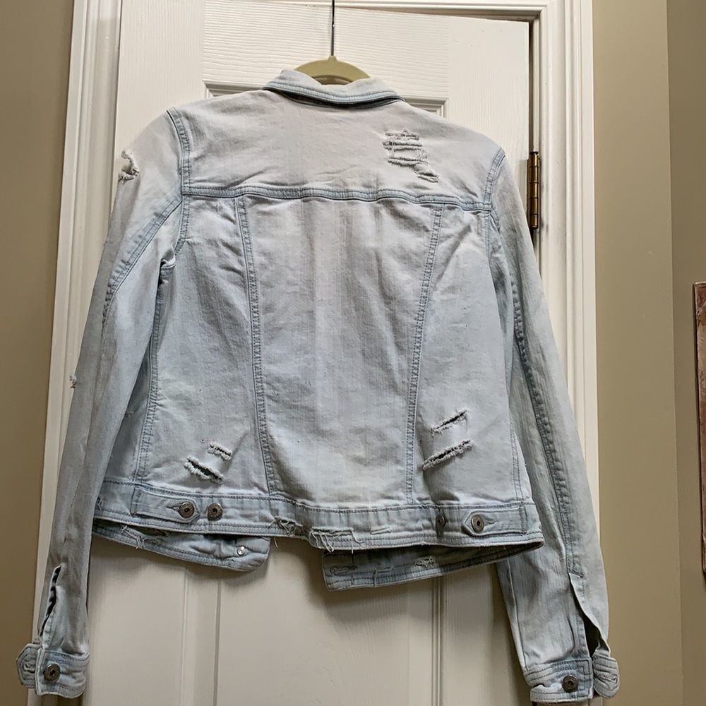 Light Wash Jean Jacket - Picture 4 of 4